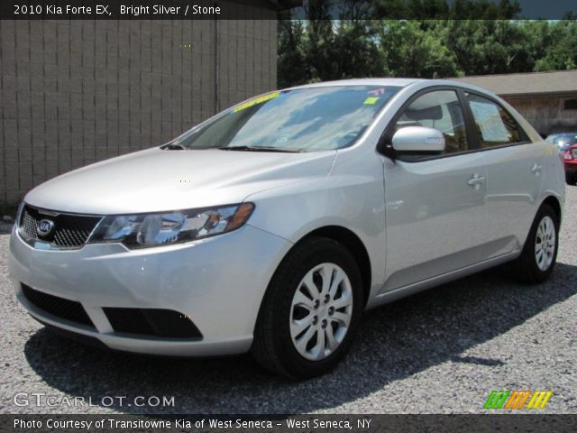 2010 Kia Forte EX in Bright Silver