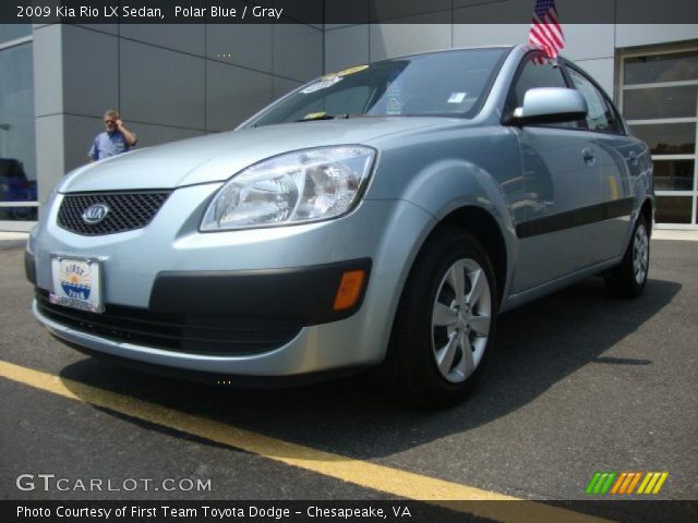 2009 Kia Rio LX Sedan in Polar Blue