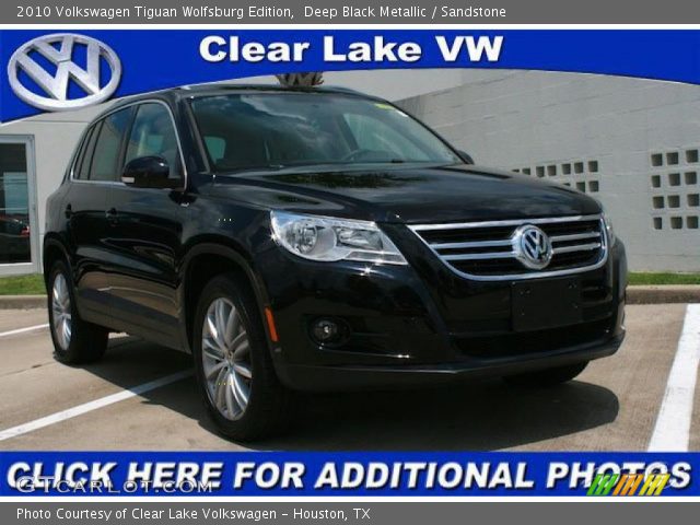 2010 Volkswagen Tiguan Wolfsburg Edition in Deep Black Metallic