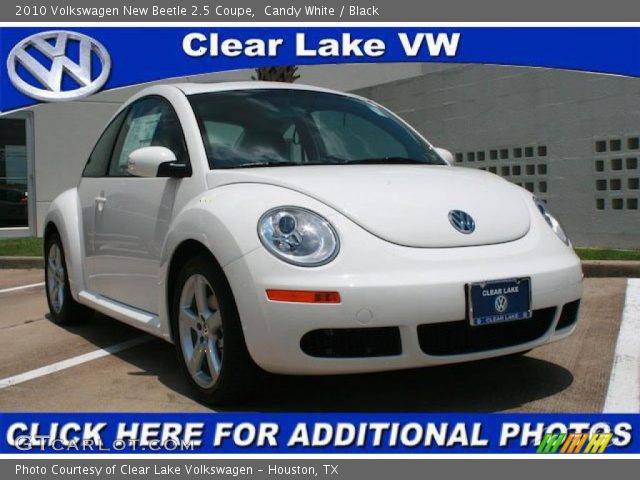 2010 Volkswagen New Beetle 2.5 Coupe in Candy White