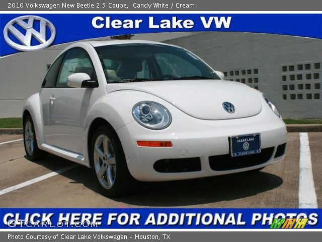 2010 Volkswagen New Beetle 2.5 Coupe in Candy White