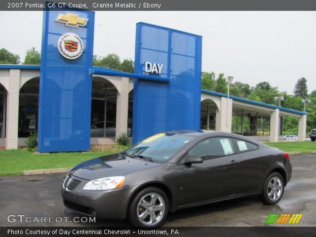 2007 Pontiac G6 GT Coupe in Granite Metallic