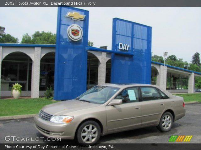 2003 Toyota Avalon XL in Desert Sand Mica
