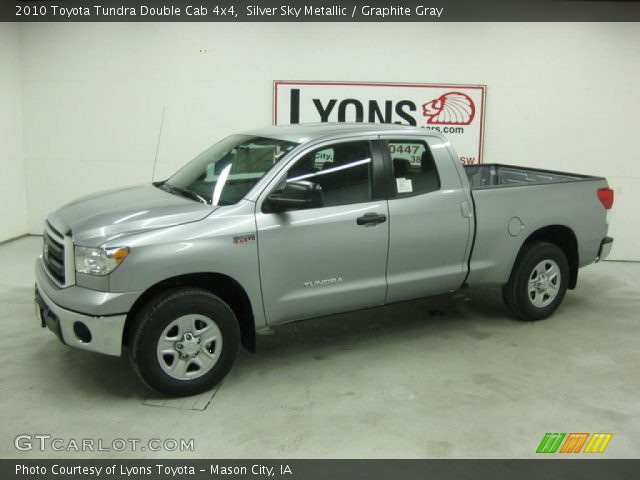 2010 Toyota Tundra Double Cab 4x4 in Silver Sky Metallic