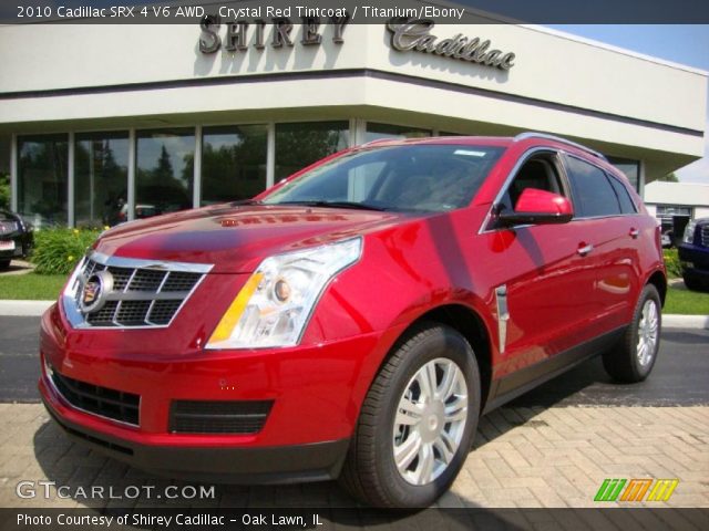 2010 Cadillac SRX 4 V6 AWD in Crystal Red Tintcoat