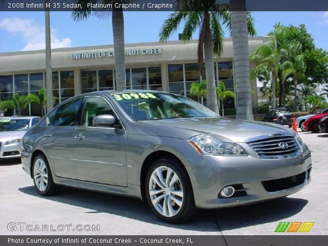 2008 Infiniti M 35 Sedan in Platinum Graphite