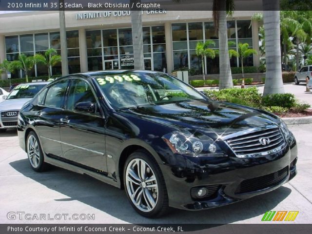 2010 Infiniti M 35 S Sedan in Black Obsidian