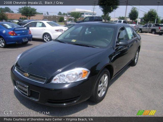 2008 Chevrolet Impala LS in Black