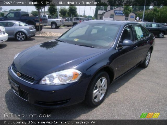 2007 Chevrolet Impala LS in Imperial Blue Metallic