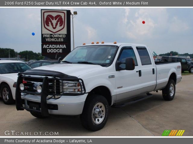 2006 Ford F250 Super Duty XLT FX4 Crew Cab 4x4 in Oxford White