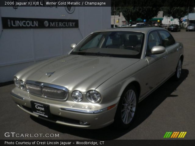 2006 Jaguar XJ XJ8 L in Winter Gold Metallic