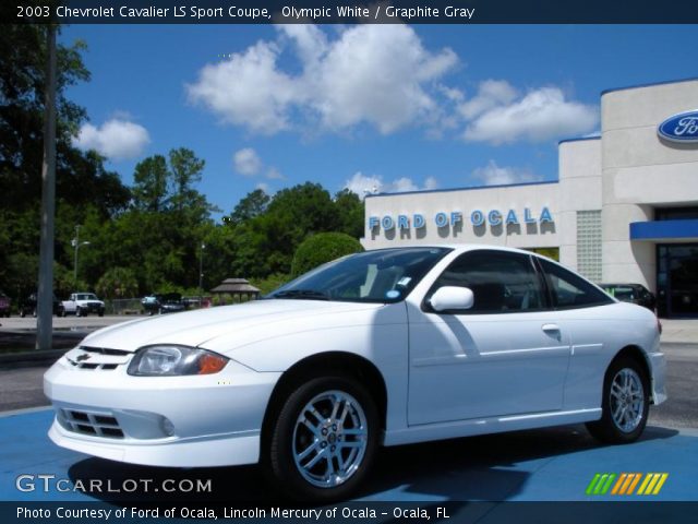 2003 Chevrolet Cavalier LS Sport Coupe in Olympic White