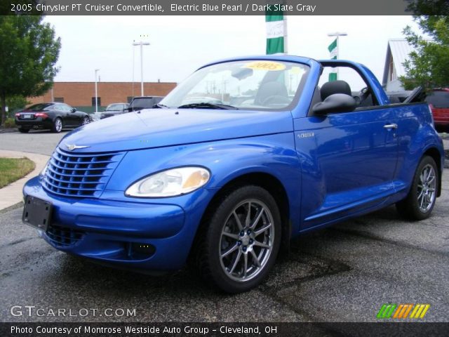 2005 Chrysler PT Cruiser Convertible in Electric Blue Pearl