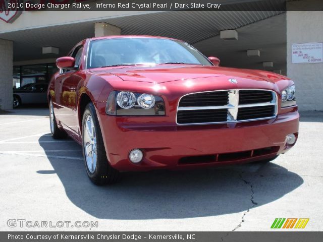 2010 Dodge Charger Rallye in Inferno Red Crystal Pearl