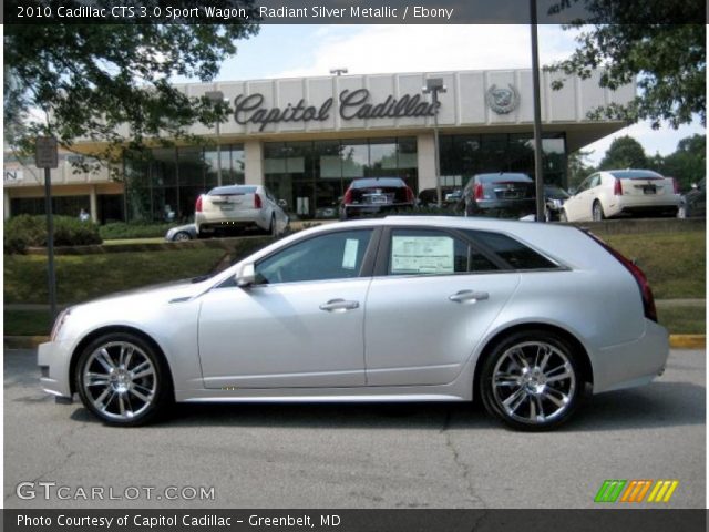 2010 Cadillac CTS 3.0 Sport Wagon in Radiant Silver Metallic