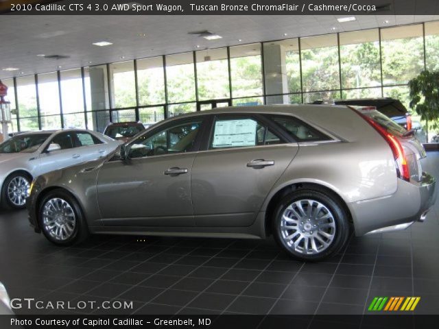 2010 Cadillac CTS 4 3.0 AWD Sport Wagon in Tuscan Bronze ChromaFlair