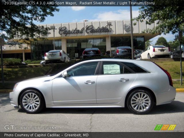 2010 Cadillac CTS 4 3.0 AWD Sport Wagon in Radiant Silver Metallic