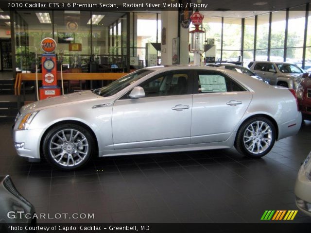 2010 Cadillac CTS 3.6 Premium Sedan in Radiant Silver Metallic