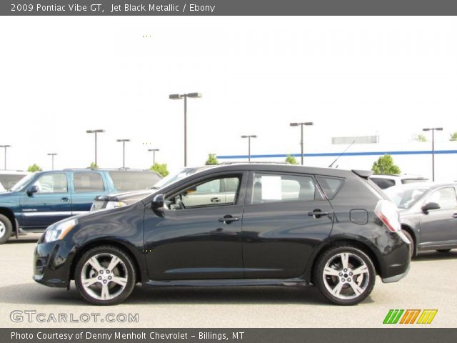 2009 Pontiac Vibe GT in Jet Black Metallic