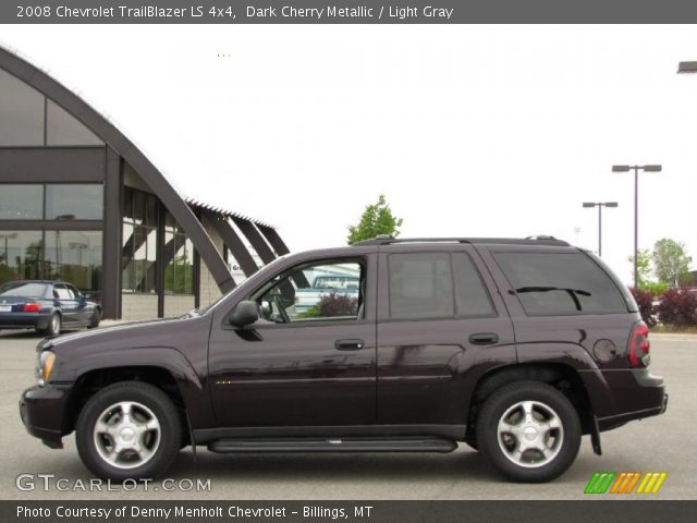 2008 Chevrolet TrailBlazer LS 4x4 in Dark Cherry Metallic