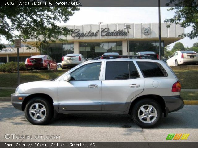 2003 Hyundai Santa Fe I4 in Pewter