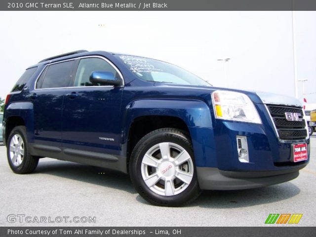 2010 GMC Terrain SLE in Atlantic Blue Metallic
