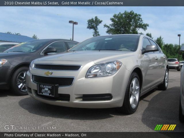 2010 Chevrolet Malibu LS Sedan in Gold Mist Metallic