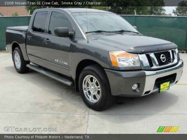 2008 Nissan Titan SE Crew Cab in Smoke Gray