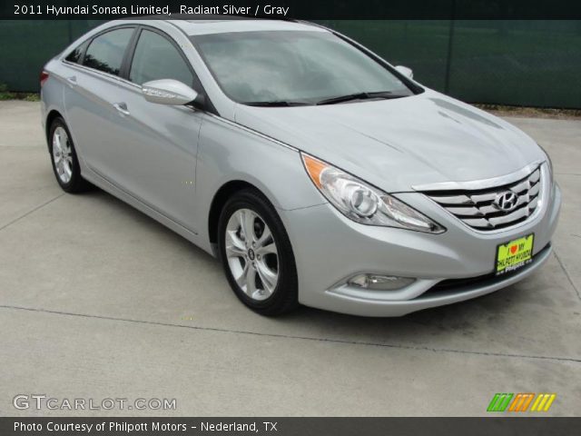 2011 Hyundai Sonata Limited in Radiant Silver