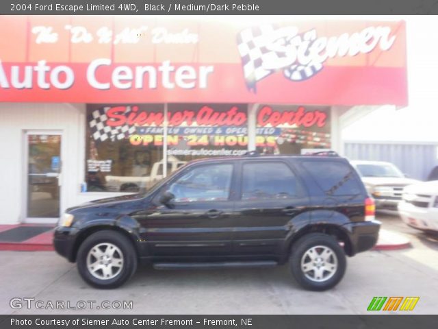 2004 Ford Escape Limited 4WD in Black