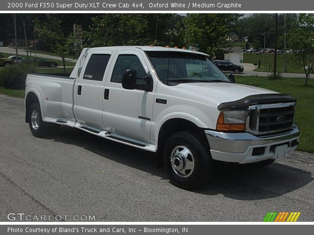 2000 Ford F350 Super Duty XLT Crew Cab 4x4 in Oxford White