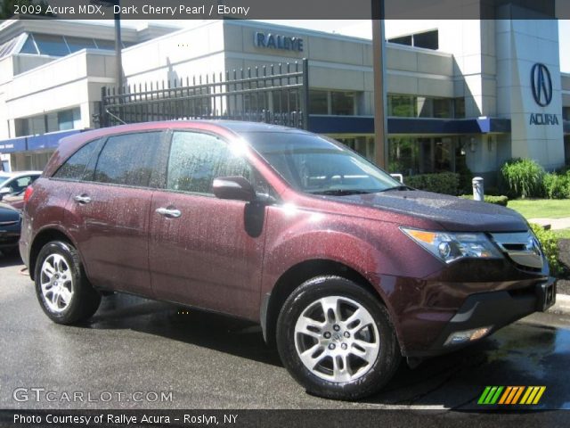 2009 Acura MDX  in Dark Cherry Pearl
