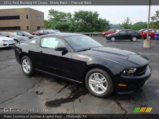 2011 Ford Mustang V6 Coupe in Ebony Black
