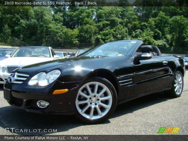 2008 Mercedes-Benz SL 550 Roadster in Black