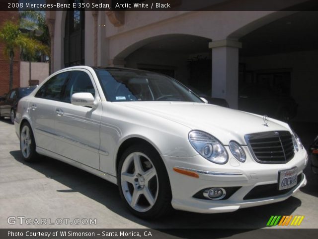 2008 Mercedes-Benz E 350 Sedan in Arctic White