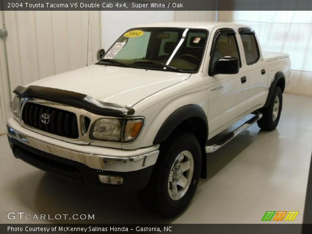 2004 Toyota Tacoma V6 Double Cab 4x4 in Super White