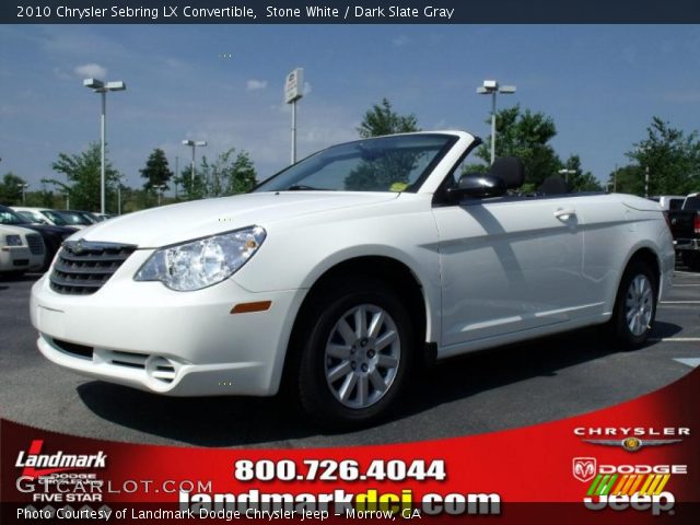 2010 Chrysler Sebring LX Convertible in Stone White