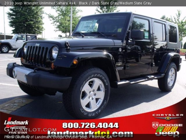 2010 Jeep Wrangler Unlimited Sahara 4x4 in Black