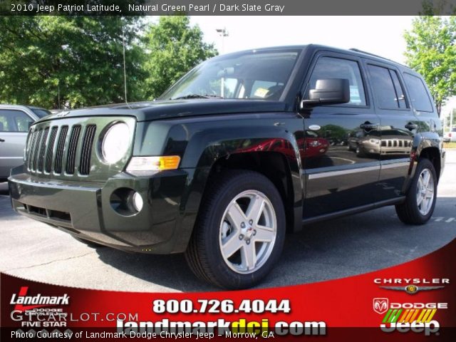 2010 Jeep Patriot Latitude in Natural Green Pearl