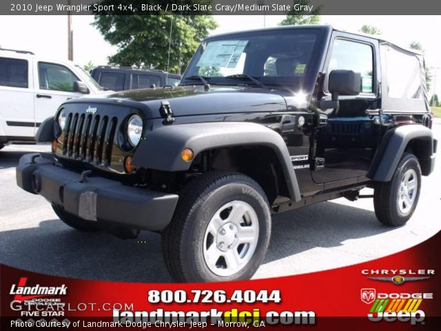 2010 Jeep Wrangler Sport 4x4 in Black