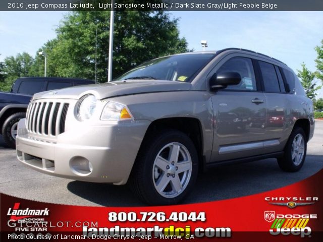 2010 Jeep Compass Latitude in Light Sandstone Metallic