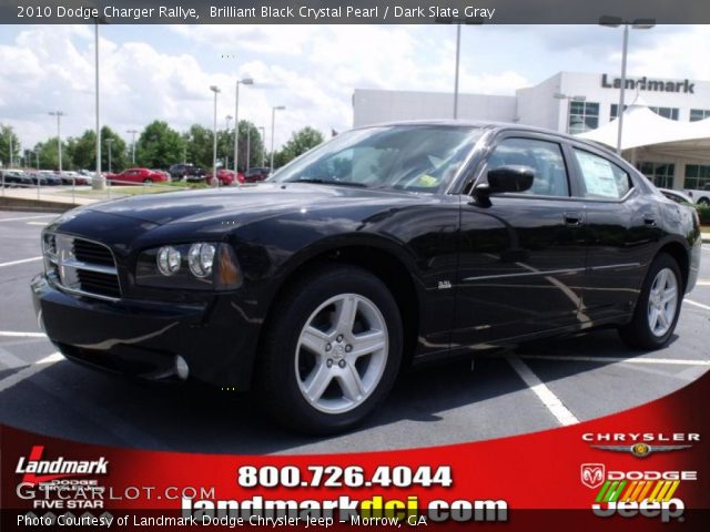 2010 Dodge Charger Rallye in Brilliant Black Crystal Pearl