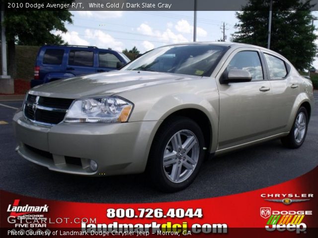 2010 Dodge Avenger R/T in White Gold
