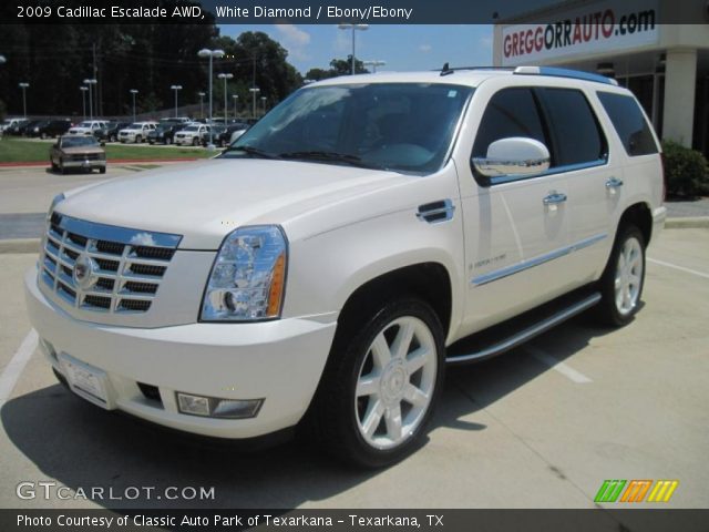 2009 Cadillac Escalade AWD in White Diamond