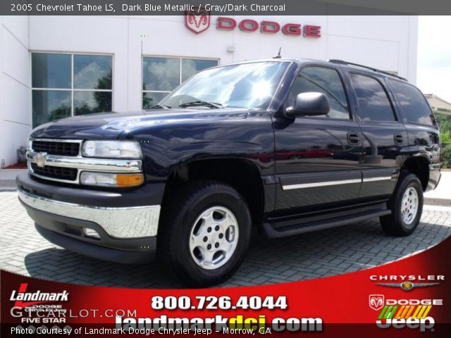 2005 Chevrolet Tahoe LS in Dark Blue Metallic