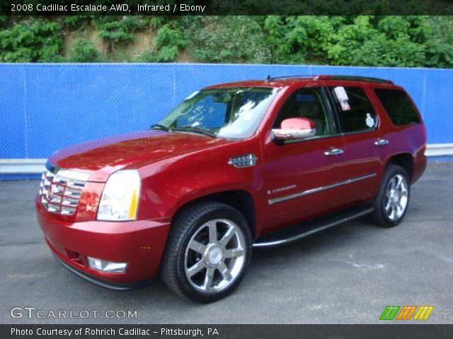 2008 Cadillac Escalade AWD in Infrared