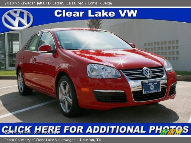 2010 Volkswagen Jetta TDI Sedan in Salsa Red