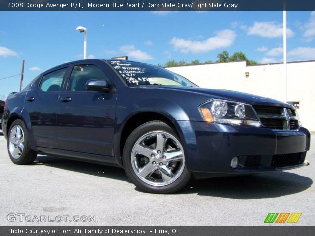 2008 Dodge Avenger R/T in Modern Blue Pearl