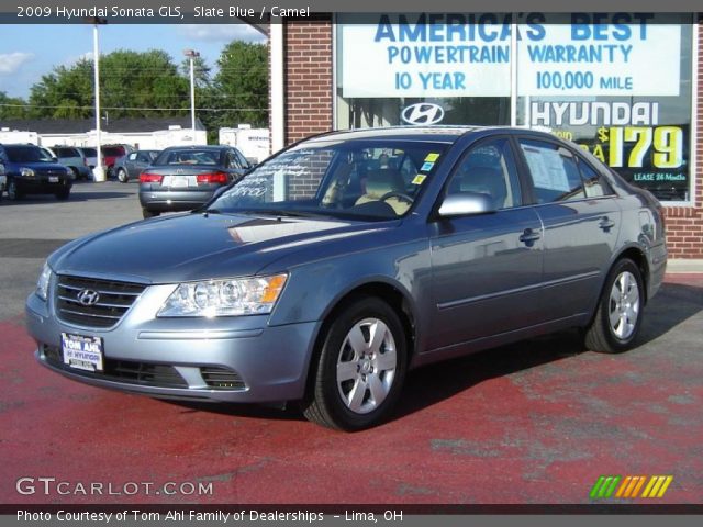2009 Hyundai Sonata GLS in Slate Blue