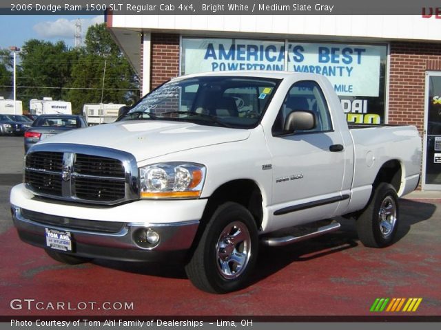 2006 Dodge Ram 1500 SLT Regular Cab 4x4 in Bright White